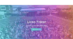 Desktop Screenshot of liceofrater.edu.gt