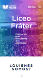 Mobile Screenshot of liceofrater.edu.gt